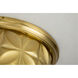Epsilon 3 Light AGB Bath/Flush Mounts Ceiling Light in Antique Brass